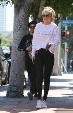 GIGI HADID Out and About in Westwood 06/19/2015