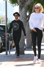 GIGI HADID Out and About in Westwood 06/19/2015