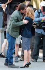 GILLIAN ANDERSON on the Set of The X-Files in Vancouver 06/09/2015