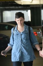GINNIFER GOODWIN and Josh Dallas Out and About in Westwood 06/10/2015