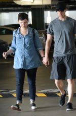GINNIFER GOODWIN and Josh Dallas Out and About in Westwood 06/10/2015