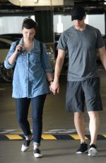 GINNIFER GOODWIN and Josh Dallas Out and About in Westwood 06/10/2015