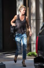 GISELE BUNDCHEN in Ripped Jeans Out in New York 06/24/2015