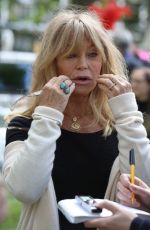 GOLDIE HAWN at Travels to My Elephant Conservation Campaign Launch in London