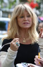GOLDIE HAWN at Travels to My Elephant Conservation Campaign Launch in London