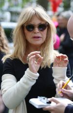 GOLDIE HAWN at Travels to My Elephant Conservation Campaign Launch in London