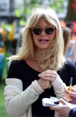 GOLDIE HAWN at Travels to My Elephant Conservation Campaign Launch in London