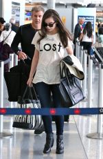 HAILEE STEINFELD at Pearson Airport in Toronto 06/22/2015