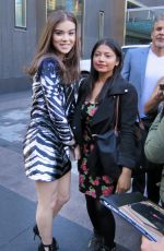 HAILEE STEINFELD Leaves Her Hotel in Toronto 06/21/2015