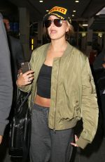 HAILEY BALDWIN Arrives at Airport in Sydney 06/29/2015