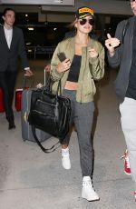 HAILEY BALDWIN Arrives at Airport in Sydney 06/29/2015