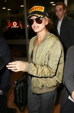 HAILEY BALDWIN Arrives at Airport in Sydney 06/29/2015
