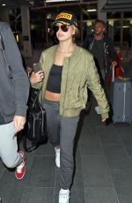 HAILEY BALDWIN Arrives at Airport in Sydney 06/29/2015