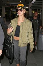 HAILEY BALDWIN Arrives at Airport in Sydney 06/29/2015