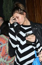 HAILEY BALDWIN Arrives at The Nice Guy in West Hollywood 06/01/2015