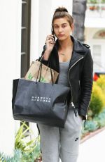HAILEY BALDWIN Out Shopping in Beverly Hills 06/04/2015