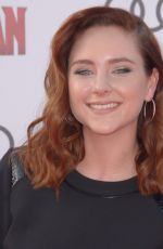 HALEY RAMM at Ant-man Premiere in Hollywood