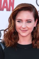HALEY RAMM at Ant-man Premiere in Hollywood