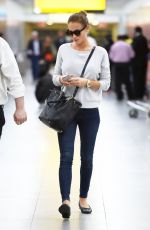 HANNAH DAVIS Arrives at JFK Airport in New York 06/08/2015