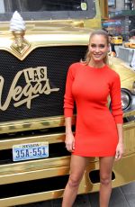 HANNAH DAVIS at Times Square in New York 06/11/2015