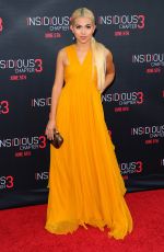 HAYLEY KIYOKO at Insidious Chapter 3 Premiere in Hollywood