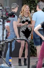 HEATHER GRAHAM on the Set of Half Magic in Los Angeles 06/08/2015
