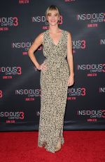 HEATHER MORRIS at Insidous Chapetr 3 Premiere in Hollywood