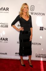 HEIDI KLUM at 2015 Amfar Inspiration Gala in New York