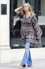 HEIDI KLUM Out Shopping on Madison Avenue in New York 06/29/2015