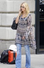 HEIDI KLUM Out Shopping on Madison Avenue in New York 06/29/2015