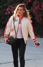 HILARY DUFF at a Studio Session for Fans in Hollywood 06/11/2015