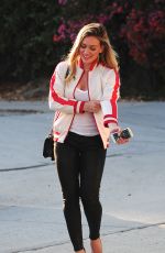 HILARY DUFF at a Studio Session for Fans in Hollywood 06/11/2015