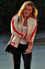 HILARY DUFF at a Studio Session for Fans in Hollywood 06/11/2015
