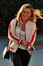 HILARY DUFF at a Studio Session for Fans in Hollywood 06/11/2015