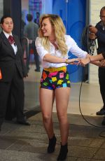 HILARY DUFF at Good Morning America in New York 06/16/2015