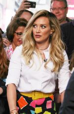 HILARY DUFF at Good Morning America in New York 06/16/2015