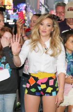 HILARY DUFF at Good Morning America in New York 06/16/2015