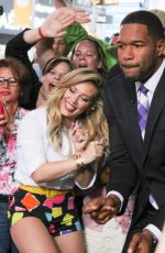 HILARY DUFF at Good Morning America in New York 06/16/2015