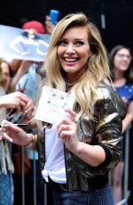 HILARY DUFF at Good Morning America in New York 06/16/2015