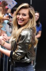 HILARY DUFF at Good Morning America in New York 06/16/2015