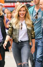HILARY DUFF at Good Morning America in New York 06/16/2015