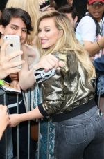 HILARY DUFF at Good Morning America in New York 06/16/2015