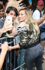 HILARY DUFF at Good Morning America in New York 06/16/2015