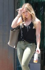 HILARY DUFF Heading to a Dance Studio in Hollywood 06/08/2015