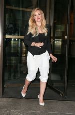 HILARY DUFF Leaves Sony Office in New York 06/16/2015