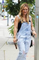 HILARY DUFF Out and About in Beverly Hills 06/05/2015