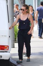 HILARY DUFF Out and About in Beverly Hills 06/29/2015