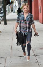 HILARY DUFF Out and About in Los Angeles 06/03/2015