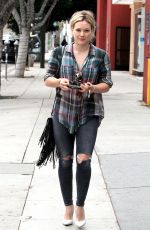 HILARY DUFF Out and About in Los Angeles 06/03/2015