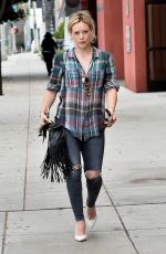 HILARY DUFF Out and About in Los Angeles 06/03/2015